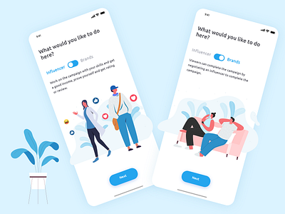 Influencer Onboarding Design