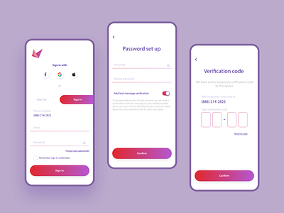 Mobile Verification designs, themes, templates and downloadable graphic ...