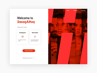 Shaq Attaq - Web Platform app blockchain design job logo platform recruitment social ui web web design work