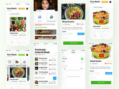 Food alternative next to you - Meal Find it app