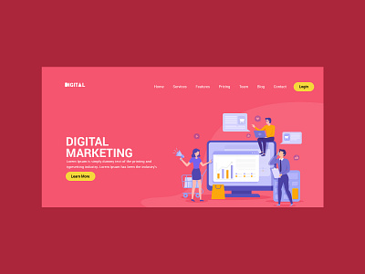 Landing Page landing page design