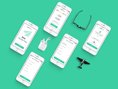 Money Transfer App app design ui ux