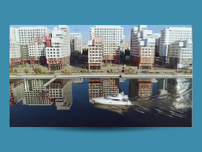 River Park Video Animation animation content grid design photo promo real estate ui ux video animation web