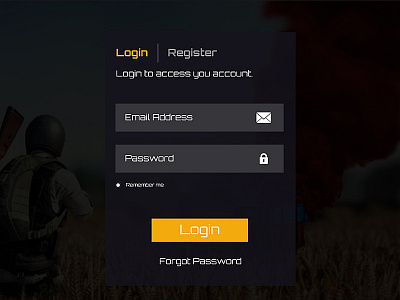 Login page designs