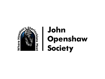 John Openshaw Society Brand 2019 logo brand brand identity design illustration logo logo design logo designer mark sherlock sherlock holmes