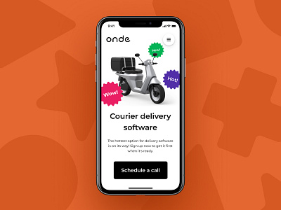 Courier delivery website page contact form coronavirus courier covid covid 19 delivery delivery app form interaction design interface product design product page responsive ride hailing taxi typography ui ux web design