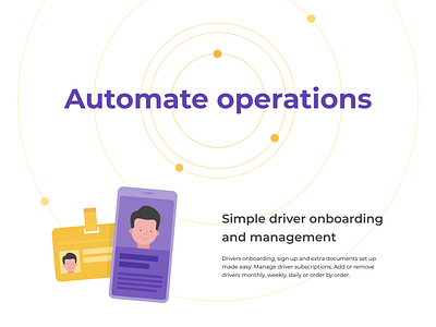 Onde features_2 illustration interaction design interface onboarding response ride hailing ui ux web