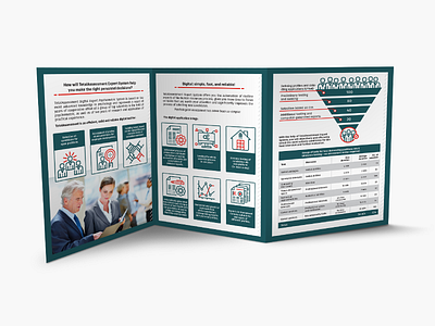Brochure Design | Total Assessment branding brochure brochure design design mockup print design stationery