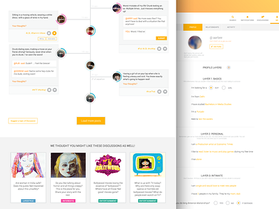Hitchupp dating design discussion india profile thesis timeline ui ux web