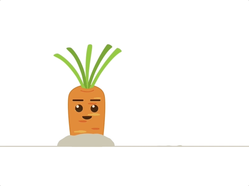Angry Carrot after alone angry animation carrot effect gif
