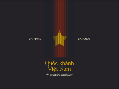 Vietnam National Day branddsign branding brandnew illustration logodesign logodesigns logolearn logonew type vietnam