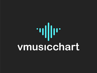 VMUSICCHART LOGO branddesign branding brandnew logo logodesigns logolearn logonew type