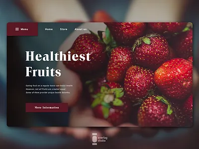 Healthiest Fruits Website branddesign branddsign branding brandnew design fruit brand illustration layoutdesign logodesign logodesigns logolearn mobile design mobile ui kit typography ui design ui web design uiux vietnam web design website