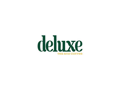 Deluxe logo on white background