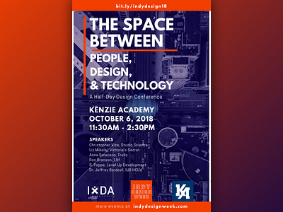 IXDA does Indy Design Week conference design design week indianapolis ixda poster ux design