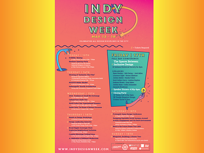 Indy Design Week 2019 Poster