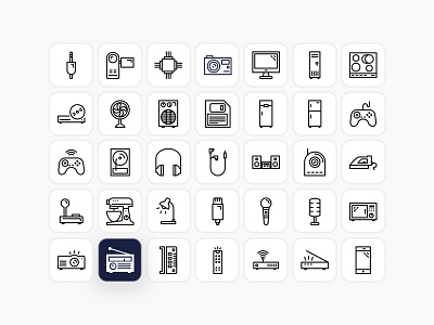 Consumer Electronic Icons