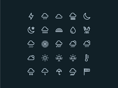 Forecast Icons