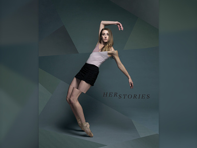 HerStories art ballet dance design digital art geometric modern dance photography