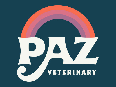 Paz branding identity logo