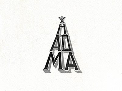 Haoma branding design logo