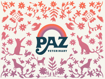 Paz Pet Loss Card brand logo otomi
