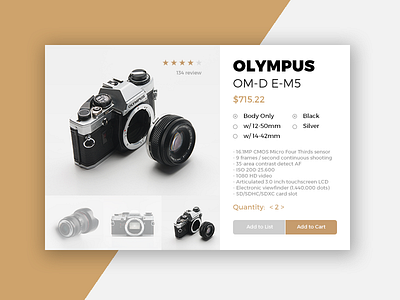 Day 002 - Product Card 100 days cart dailyui ecommerce layout minimal page product ui uidesign ux uxdesign