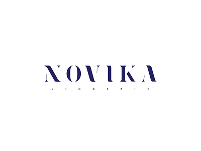 Novika logo brand branding identity lingerie logo logotype minimal novika symbol