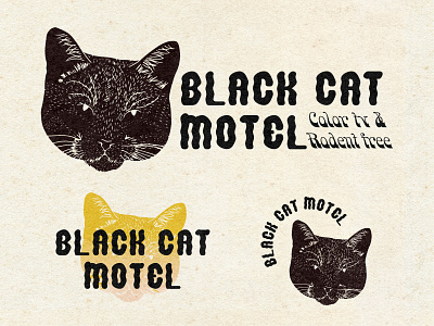 Black Cat Motel Logo