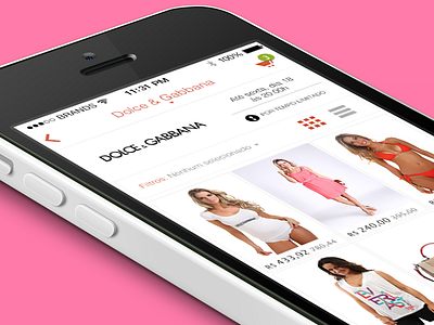 Brandsclub App for iOS - Campaign app brandsclub ios pink