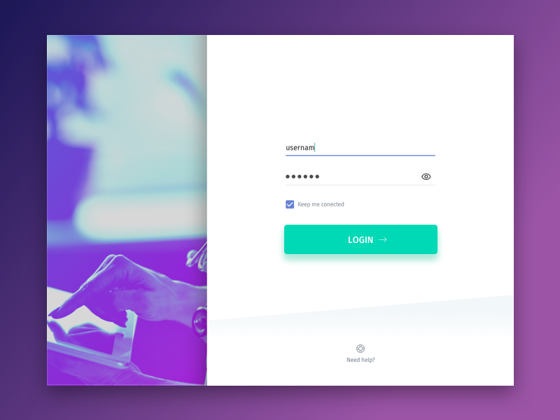 Login Material Design By Samuel Menezes Dribbble Login Material Design