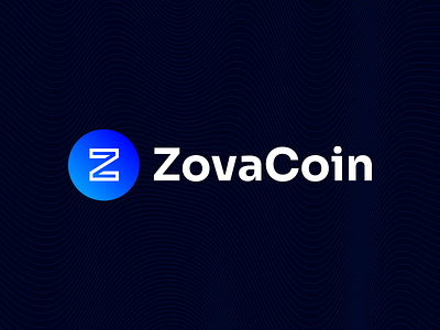 Zova Coin blockchain brand identity branding crypto cryptocurrency logo logo design logodesign logomark modern logo tech logo vector