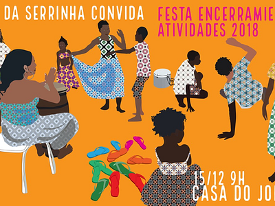 Jongo- December event brasil brazil color colour dance digital drawing event music