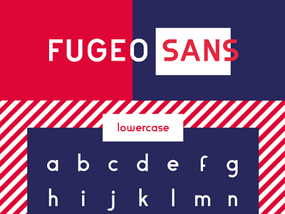 Fugeo Sans font - coming soon brand character design font illustration logo text typeface typography