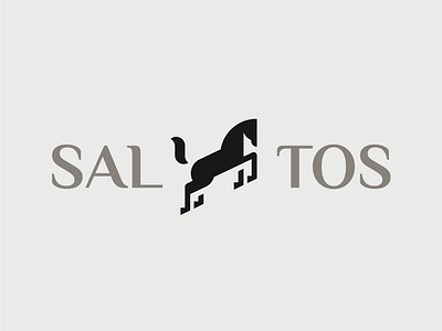 Saltos logo and Branding branding company branding design equine flat horse illustration logo modern vector