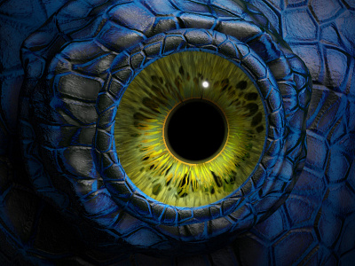 Dragon Eye 3d dragon c4d eye