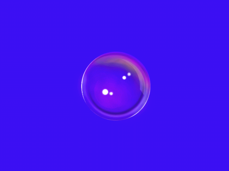 bubble popping animation