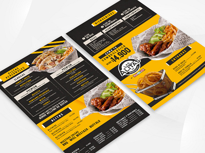 Las Alitas de Doblepizza branding design photoshop