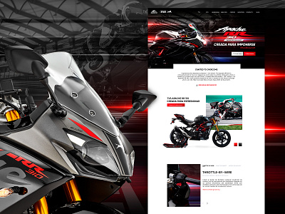 TVS REBUILD RR 310 branding design elementor motorcycle photoshop ui ux webdesign wordpress