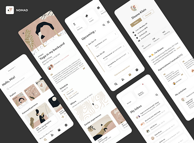 Social Experience-sharing iOS App animation app calendar chat clean feed icon illustration minimalist mobile design product design profile social ui ui design ux uxui