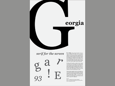 Georgia Poster - Full