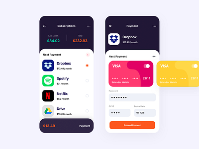 Card Payment app app design banking design illustration mobile mobile design ui uidesign ux ux design uxui design