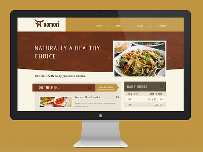 Restaurant Website Design eat food restaurant website