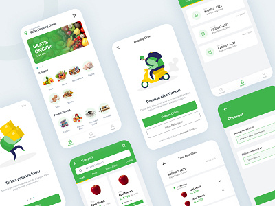 Pasar Kita - Grocery App app application design grocery grosir interface mobile pajak pasar ui userinterface