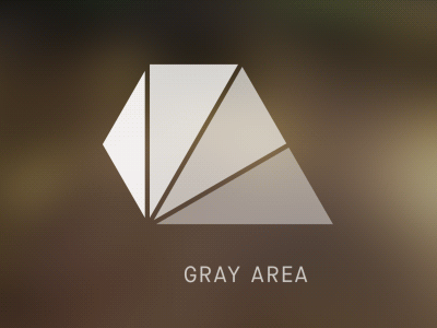 Gray Area Logo Build logo logo build motion graphics two.js