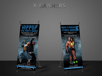 X Banners Aqua Gym