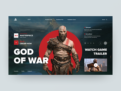 PlayStation Concept God Of War