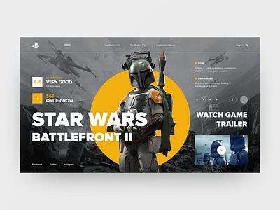 PlayStation Concept Star Wars Battlefront 2