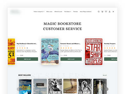 Bookstore website