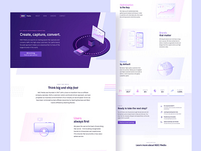 Landing page